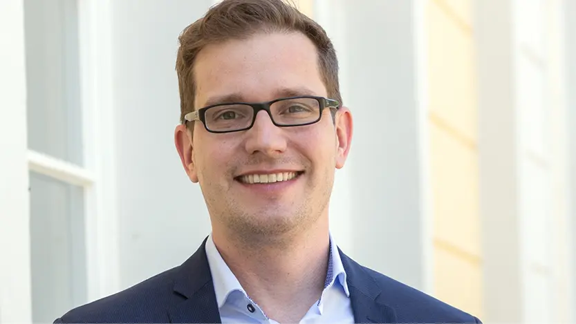 Ein Porträt von Alexander Trennheuser. Bundesgeschäftsführer von Mehr Demokratie