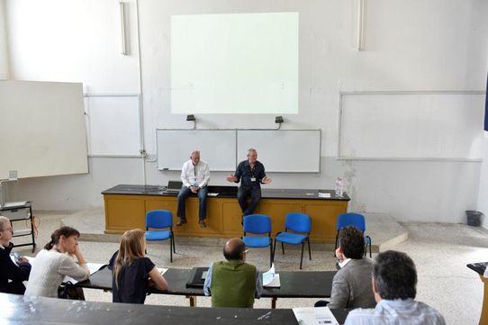 (v.l.: Dane Waters und Michael von der Lohe | Foto by Roman Huber | Lizenz: CC BY-SA 2.0)
