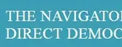 Das Logo von "THE NAVIGATOR TO DIRECT DEMOCRACY" ist zu sehen.