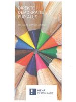 Abbildung vom Flyer Direkte Demokratie für alle