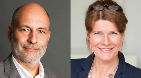 Foto von Ralf-Uwe Beck und Claudine Nierth