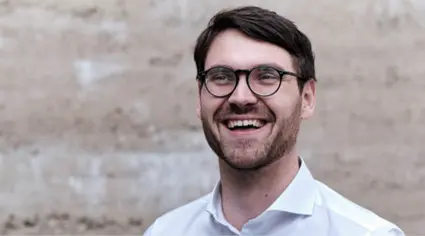 Ein Porträt von Achim Woelfel. Er ist Landesgeschäftsführer.