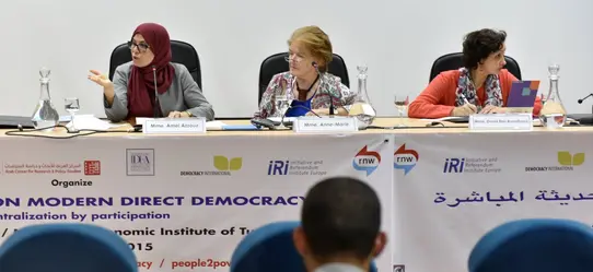 (Podium Women and Democratisation | Foto by Michael von der Lohe | Lizenz: CC BY-SA 2.0)