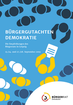 Cover der Broschüre Bürgergutachten Demokratie