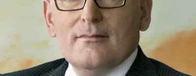 Ein Porträt von Franz Timmermans.
