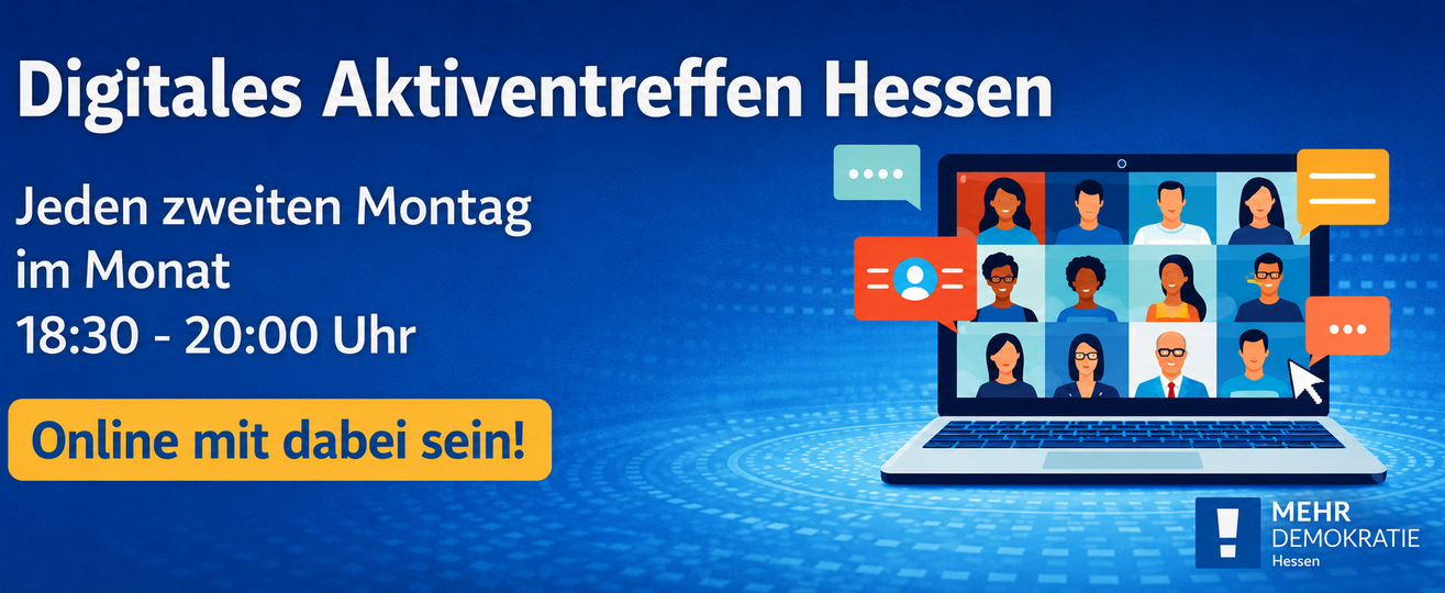 Bild zur Veranstaltung Online Aktiventreffen Hessen