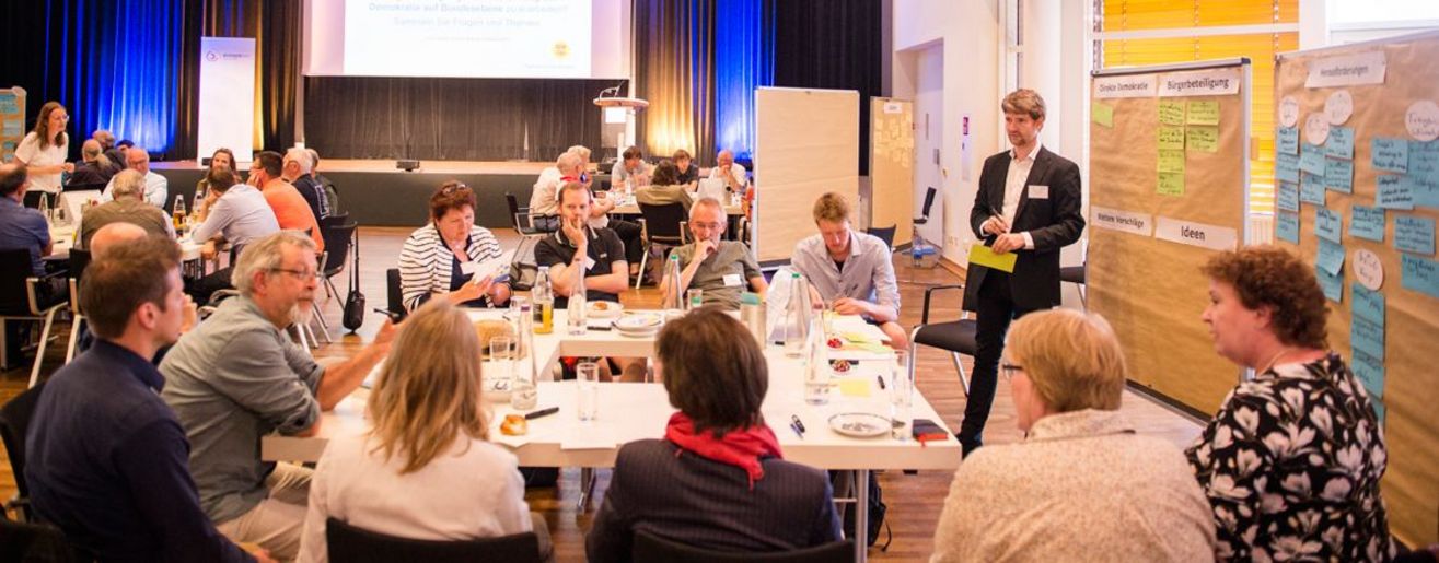 Bild zur Veranstaltung Citizens´ Assembly Network: Using sortition in urban planning