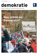 Cover des Demokratie-Magazins 2024 Heft 1