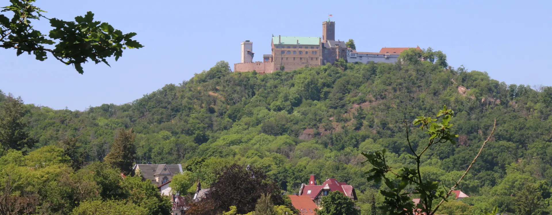 Auf dem Bild ist die Wartburg.