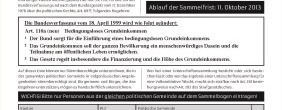 Auf dem Bild ist eine unübersichtliche Tabelle, mit der Überschrift "Für ein bedingungsloses Grundeinkommen".