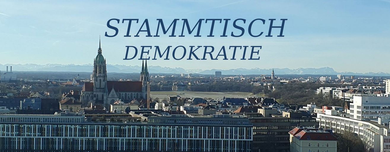 Bild zur Veranstaltung Stammtisch Demokratie - München 07/26
