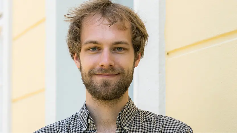 Ein Porträt von Steffen Krenzer. Ansprechpartner für Verfahren zum Klimathema