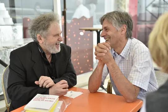 (v.l.: Leonello Zaquini, Gerald Häfner | Foto by Michael von der Lohe | Lizenz: CC BY-SA 2.0)