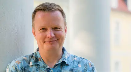 Ein Porträt von Thorsten Sterk. Er ist zuständig für Campaigner Bürgerrat.