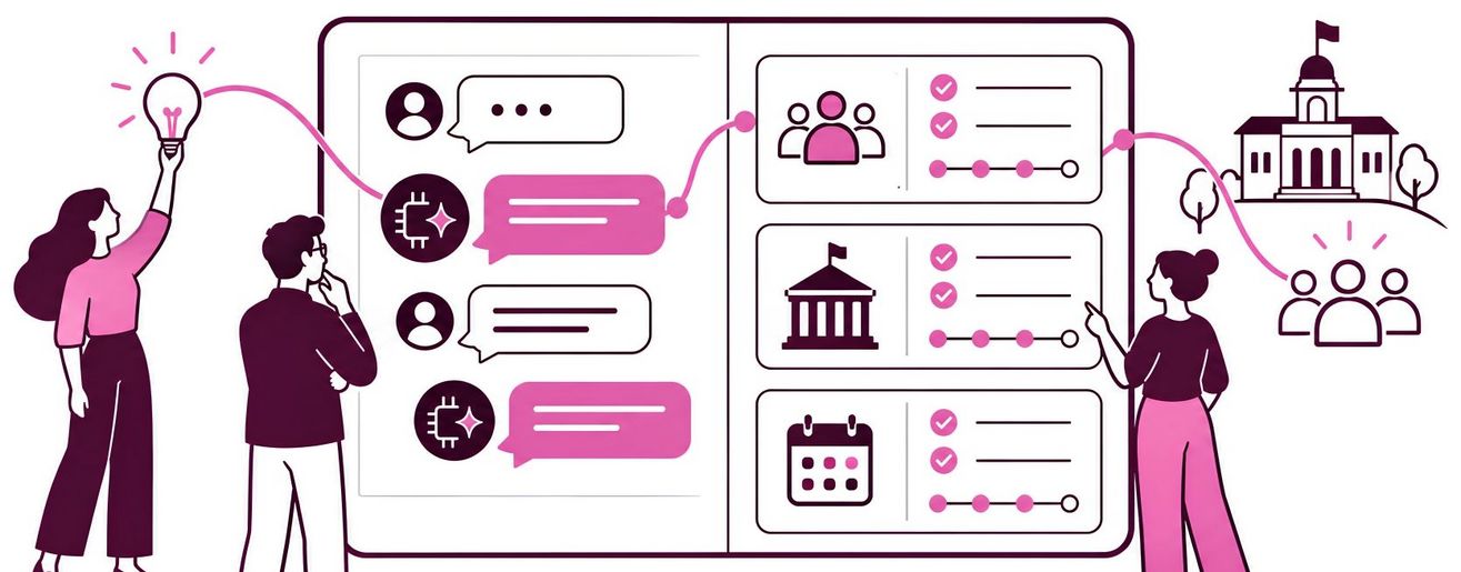 Bild zur Veranstaltung Citizens´ Assembly Network: Organizing mini-publics with AI