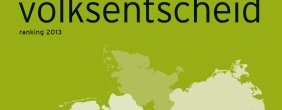 Das Deckblatt vom Volksentscheidsranking 2013 ist zu sehen.