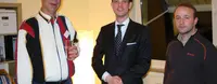 Ein Bild von der Büroeröffnungsfeier in NRW ist zu sehen.