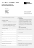 Download bitte hier klicken! (PDF, 1 S.) Vorschaubild des Mitglied werden-Formulars
