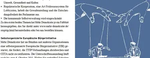Reg Koop-Faktenblatt Zu sehen ist der Infoflyer zur Regulatorischen Kooperation.