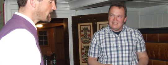 (Leif Hansen & Kilian Looser| Foto by Cora Pfafferott | Lizenz: CC BY-NC 2.0) Auf dem Foto sind Leif Hansen & Kilian Looser zu sehen.