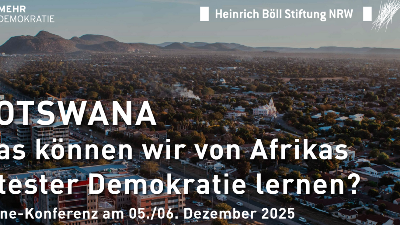 Bild zur Veranstaltung Von Afrikas ältester Demokratie lernen - Botswana