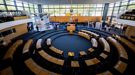 Plenarsaal des Thüringer Landtags