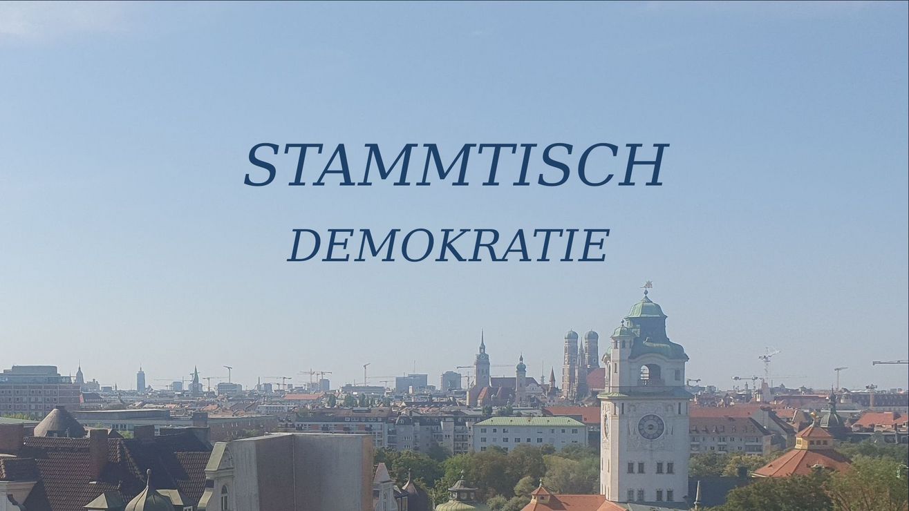 Bild zur Veranstaltung Stammtisch Demokratie - München 10/26