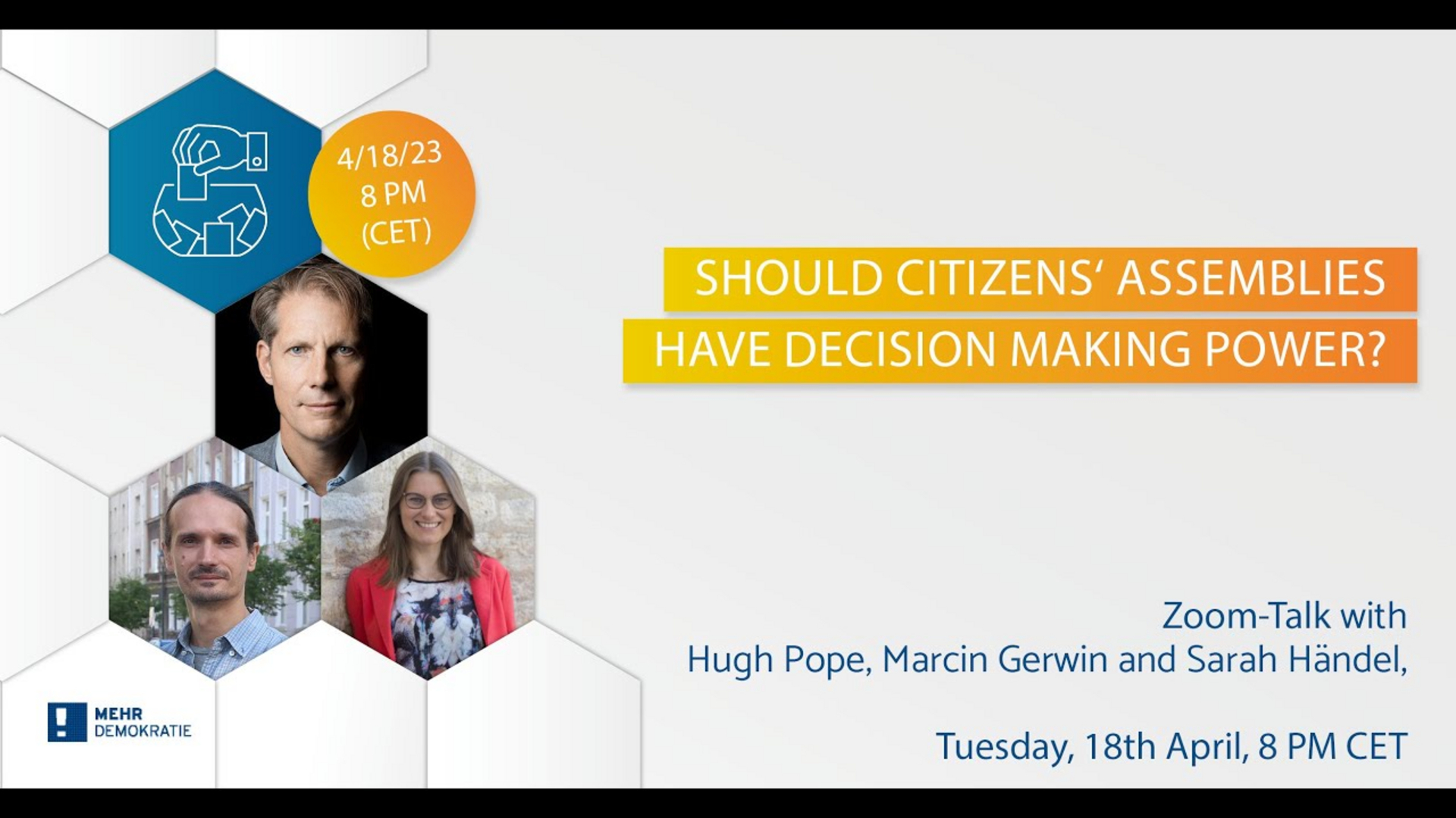 Should Citizens' Assemblies have Decision-Making Power?