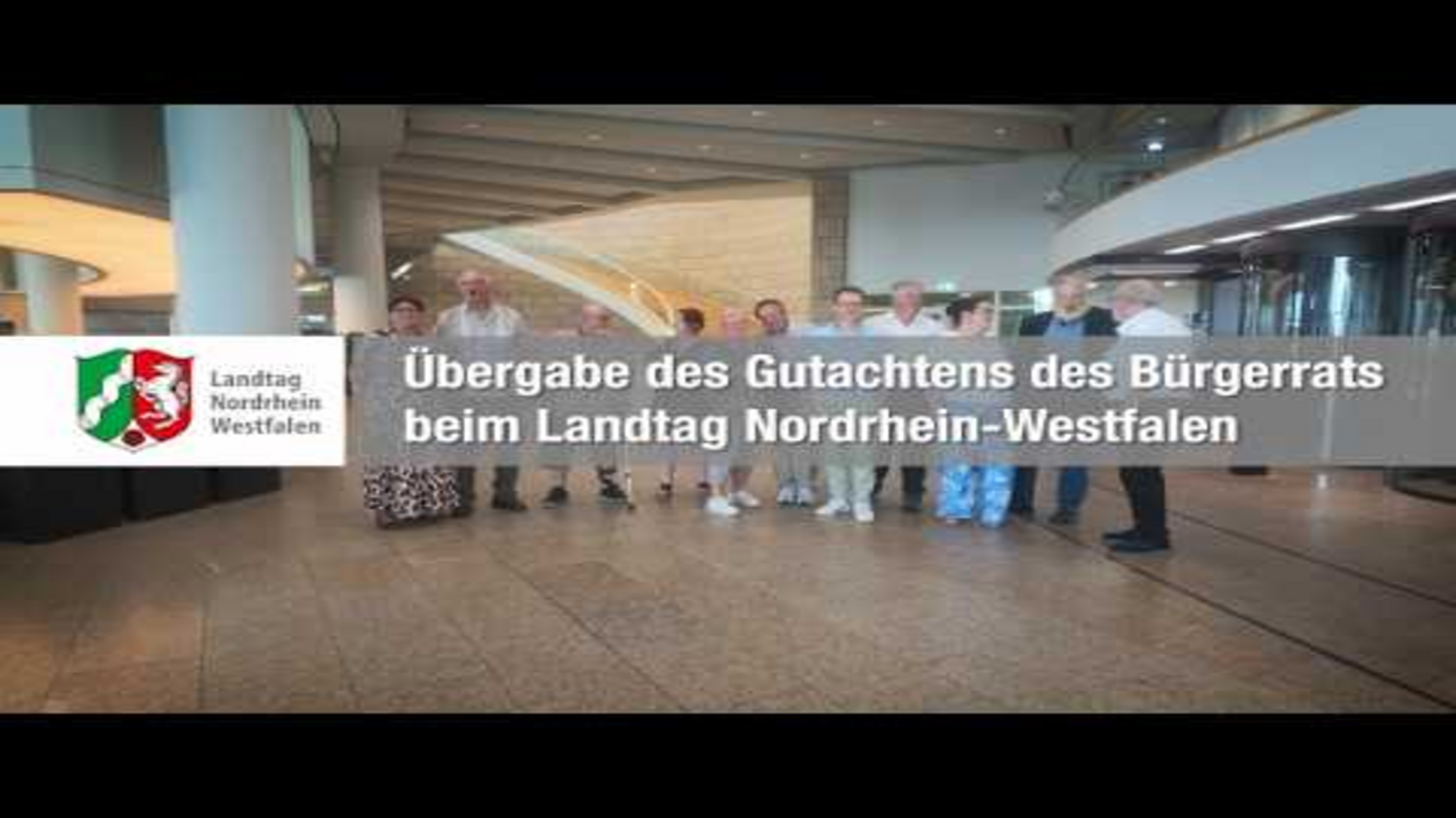 Erster landesweiter Bürgerrat übergibt sein Gutachten