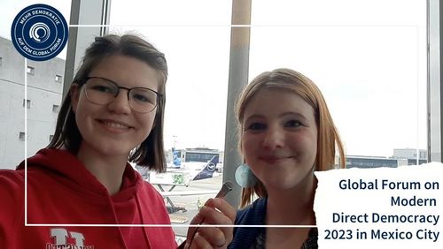 Auf geht's nach Mexico City! - Global Froum on Modern Direct Democracy 2023