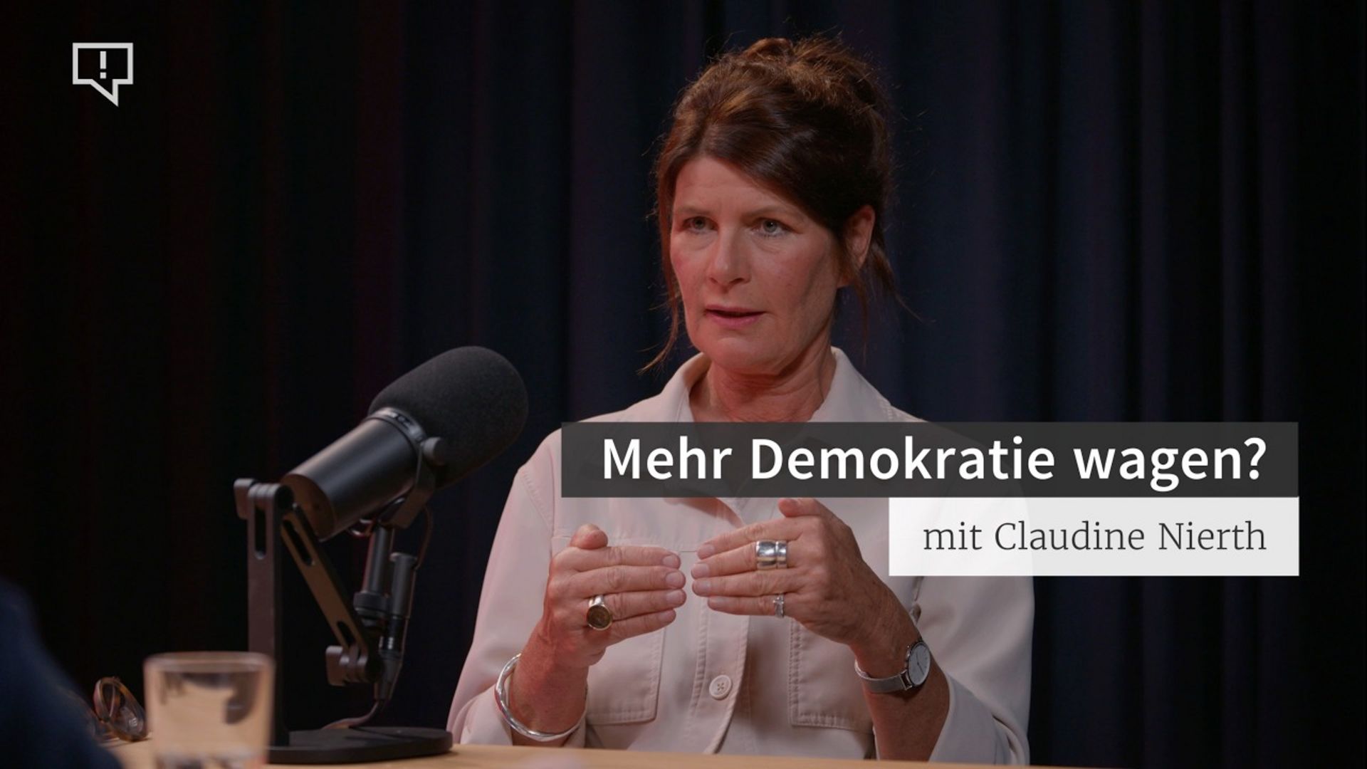 Mehr Demokratie wagen? – mit Claudine Nierth